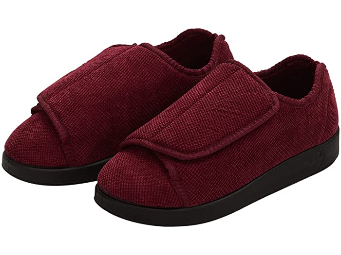 (取寄) シルバーツ レディース 15100 アジャスタブル クロージャー スリッパ Silverts women 15100 Adjustable Closure Slippers Wine