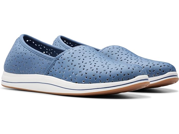 (取寄) クラークス 靴 シューズ レディース ブリーズ エミリー ブルー Clarks women Breeze Emily Blue Textile