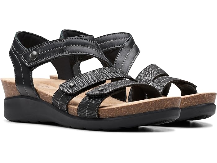 (取寄) クラークス 靴 シューズ レディース カレンヌ クララ コンビ Clarks women Calenne Clara Black Combi 14,210円