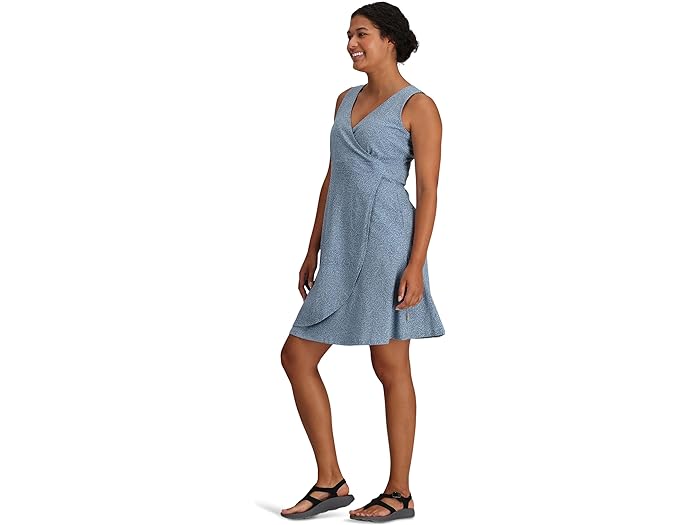 (取寄) ロイヤルロビンズ レディース フェザーウェイト ニット ドレス Royal Robbins women Featherweight Knit Dress Sea Nisene Print