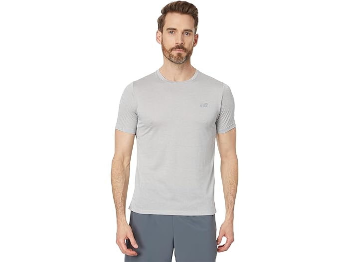 (取寄) ニューバランス メンズ アスレチックス Tシャツ New Balance men Athletics T-Shirt Athletic Grey