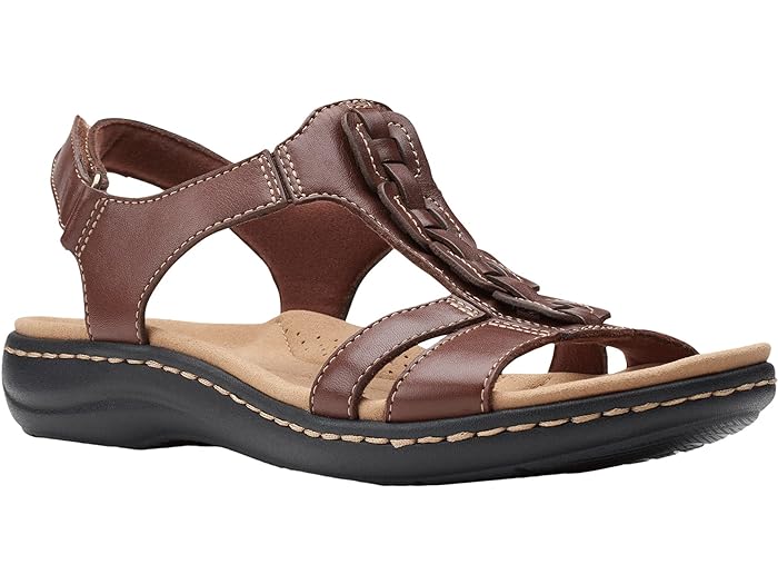 (取寄) クラークス 靴 サンダル レディース ローリアン ケイ タン Clarks women Laurieann Kay Tan Leather