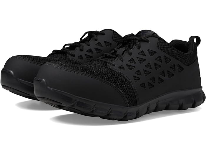 (取寄) リーボック ワーク メンズ サブライト クッション ワーク コンプ トゥ エスド Reebok Work men Sublite Cushion Work Comp Toe ESD Black