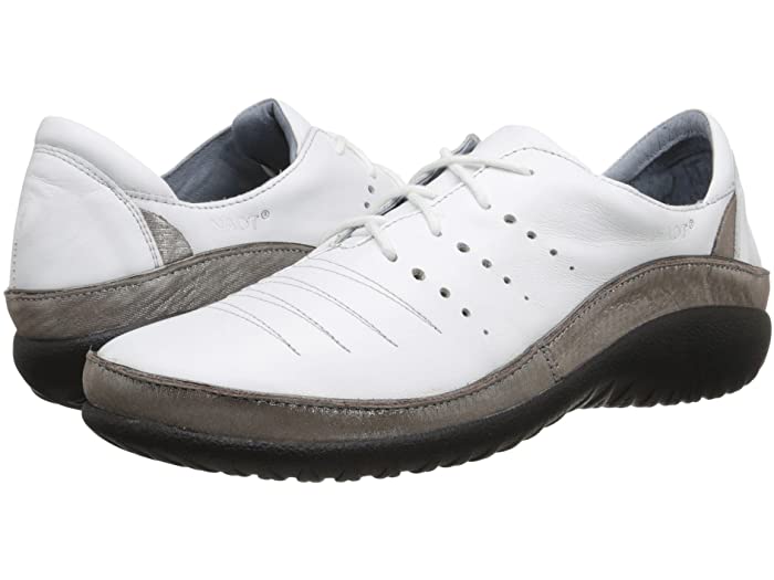 (取寄) ナオト レディース クマラ Naot women Kumara White Leather/Silver Threads Leather
