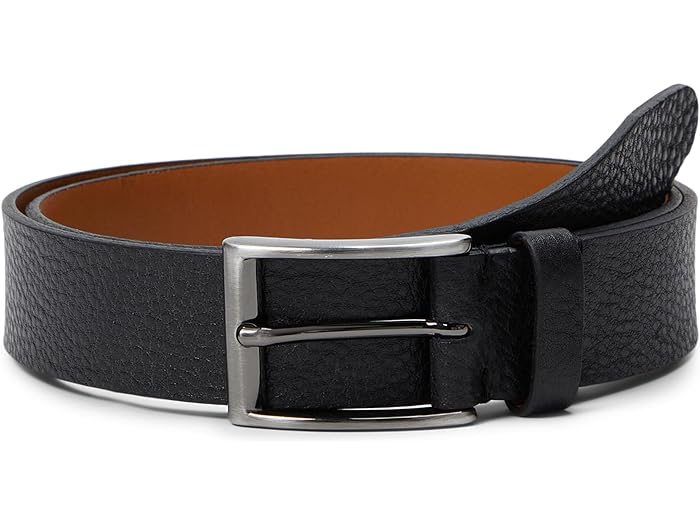 (取寄) ジョンストン&マーフィー メンズ ソフト ペブル ベルト Johnston & Murphy men Soft Pebble Belt Black