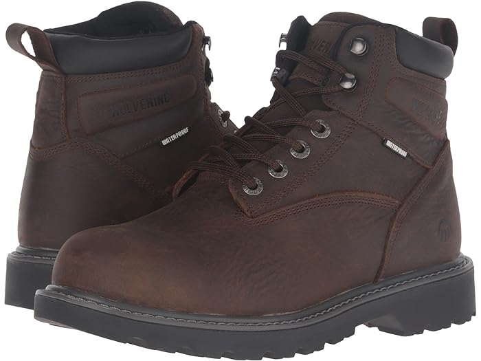 (取寄) ウルヴァリン メンズ フロアハンド スティール トゥ Wolverine men Floorhand Steel Toe Dark Brown