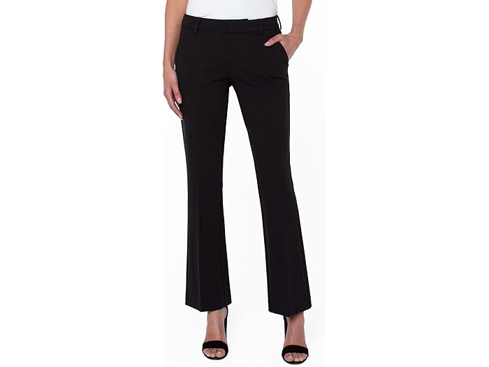 (取寄) リバプールロサンゼルス レディース ケルシー ニット フレア Liverpool Los Angeles women Kelsey Knit Flare Black