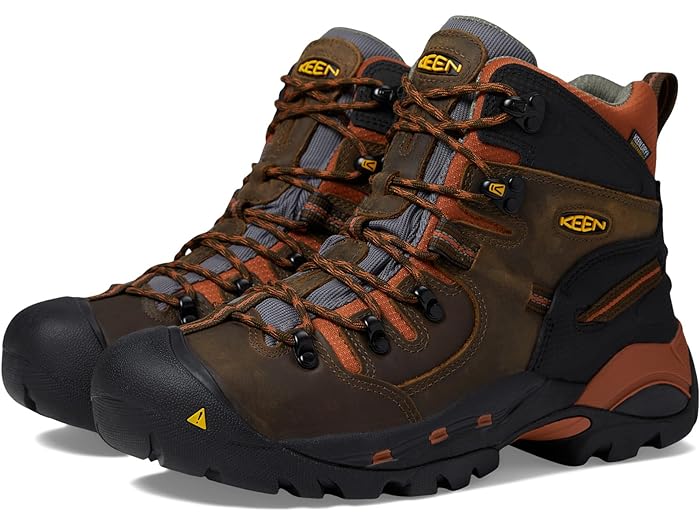 (取寄) キーン ユーティリティ メンズ ピッツバーグ ソフト トゥ KEEN Utility men Pittsburgh Soft Toe Cascade Brown/Bombay Brown 37,427円