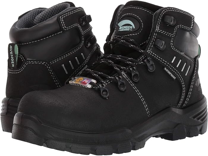 (取寄) アベンジャー ワークブーツ レディース ファウンデーション Ct Avenger Work Boots women Foundation CT Black