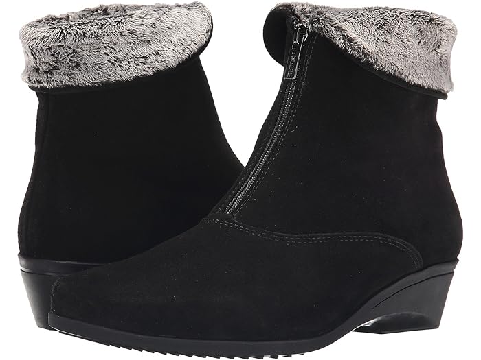 (取寄) ラ カナディエンヌ レディース エビッタ La Canadienne women Evitta Black Suede
