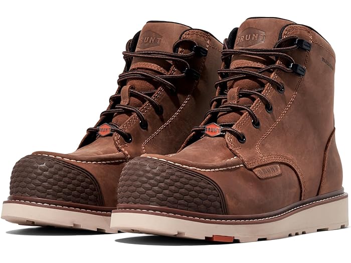 (取寄) ブラント メンズ ザ マリン トゥ コンプ トゥ BRUNT men The Marin Toe Comp Toe Brown