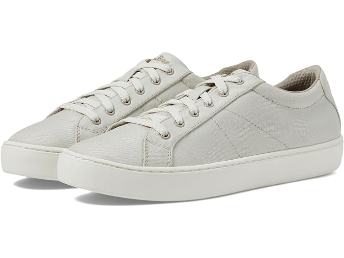 (取寄) エルエルビーン レディース エコ ベイ キャンバス スニーカー レースアップ L.L.Bean women Eco Bay Canvas Sneaker Lace-Up Silver Birch
