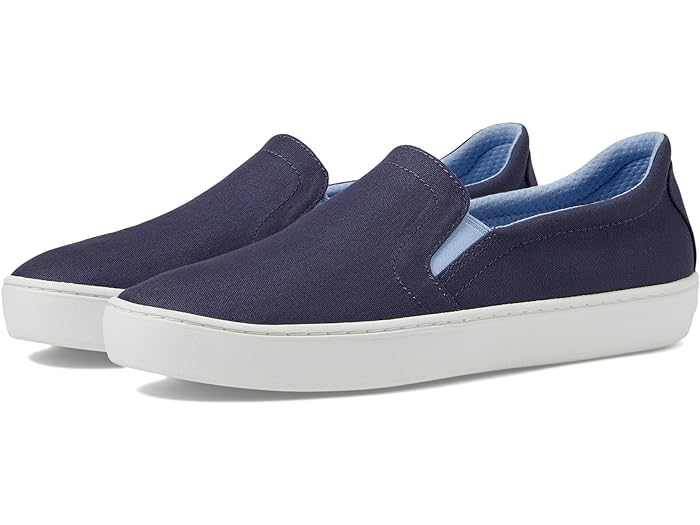 (取寄) エルエルビーン レディース エコ ベイ キャンバス スニーカー スリッポン L.L.Bean women Eco Bay Canvas Sneaker Slip-On Classic Navy