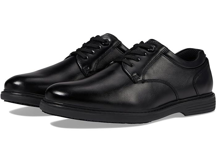 (取寄) ナン ブッシュ メンズ ウェイド ワーク プレーン トゥ オックスフォード Nunn Bush men Wade Work Plain Toe Oxford Black