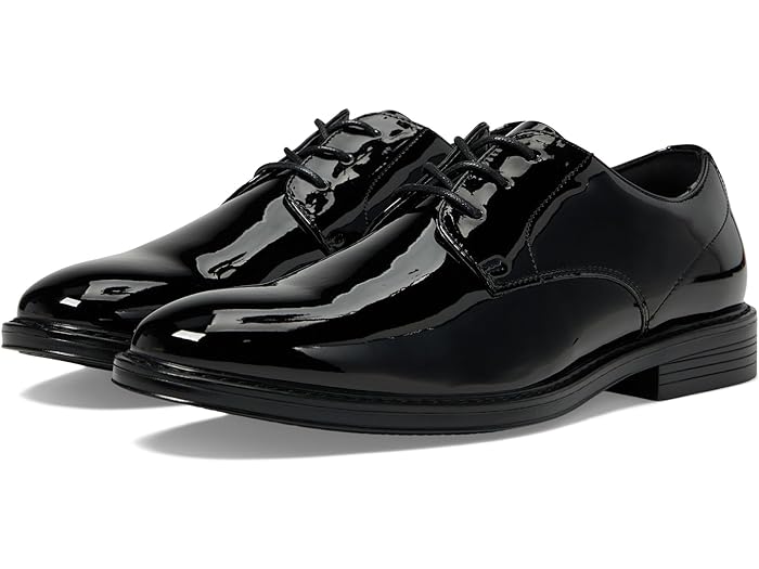 (取寄) ナン ブッシュ メンズ セントロ フレックス フォーマル プレーン トゥ オックスフォード Nunn Bush men Centro Flex Formal Plain Toe Oxford Black Patent
