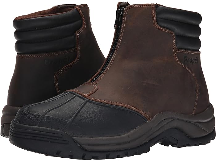 (取寄) プロペット メンズ ブリザード ミッド ジップ Propet men Blizzard Mid Zip Brown/Black