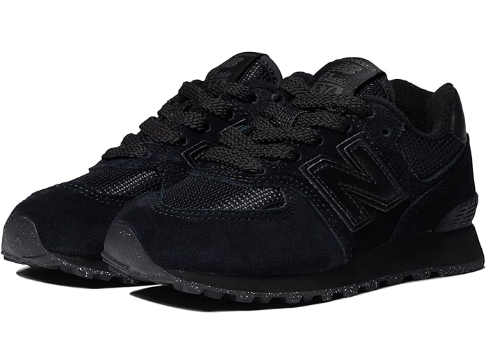 (取寄) ニューバランス スニーカー キッズ ボーイズ 574 コア New Balance Kids boys 574 Core (Little Kid) Black/Black