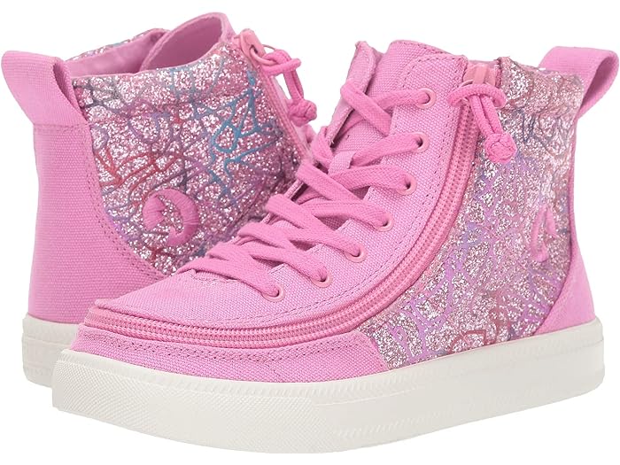 (取寄) ビリーフットウェア キッズ ガールズ クラシック レース ハイ (トドラー/リトル キッド/ビッグ キッド) BILLY Footwear Kids girls Classic Lace High (Toddler/Little Kid/Big Kid) Pink Print 10,300円