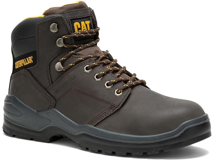 (取寄) キャタピラー メンズ ストライバー ウォータープルーフ スティール トゥ Caterpillar men Striver Waterproof Steel Toe Brown 1