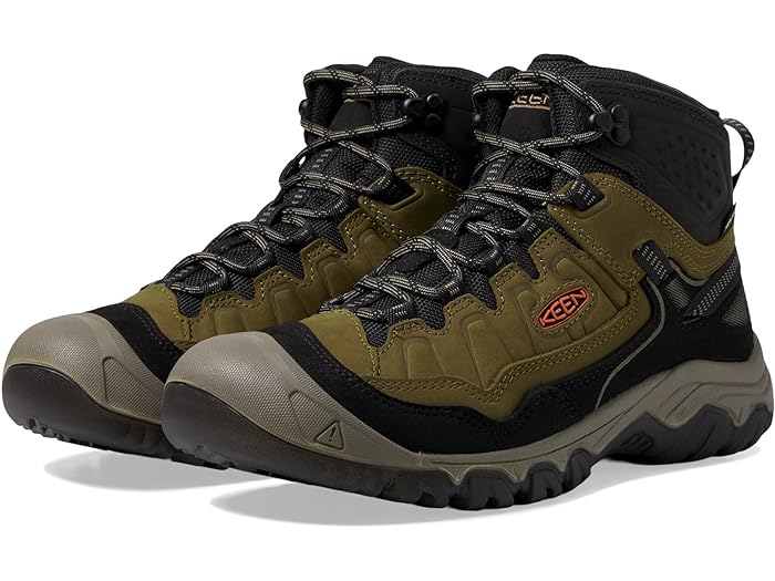 (取寄) キーン メンズ ターギー 4 ミッド ハイト デュラブル コンフォタブル ウォータープルーフ KEEN men Targhee 4 Mid Height Durable Comfortable Waterproof Dark Olive/Gold Flame 33,345円