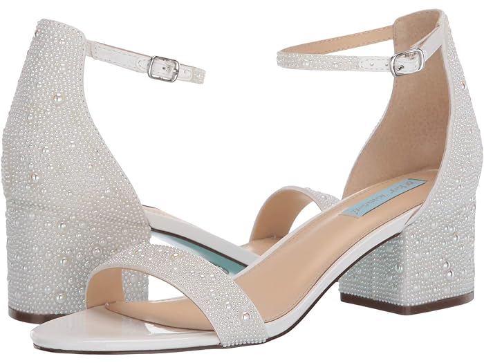 (取寄) ブルー バイ ベッツィジョンソン レディース マリ ヒールド サンダル Blue by Betsey Johnson women Mari Heeled Sandal White 25,845円