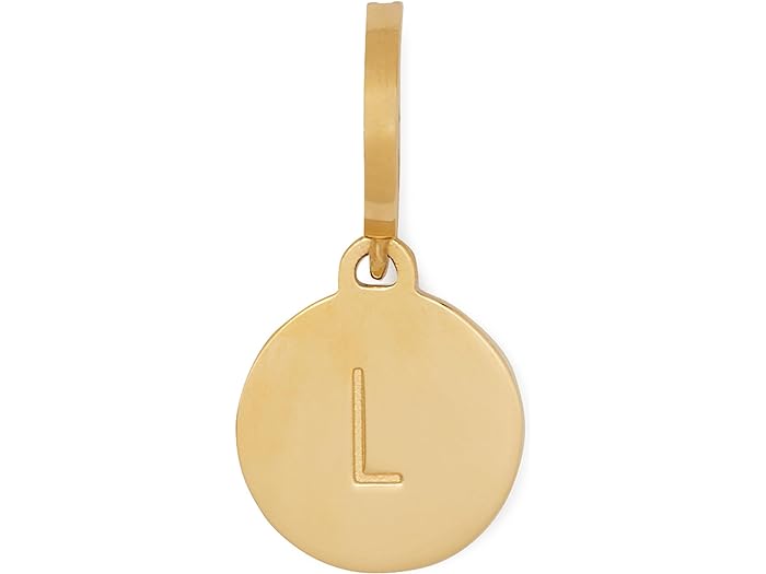 (取寄) ケイトスペード レディース ミニ エル チャーム Kate Spade New York women Mini L Charm Gold