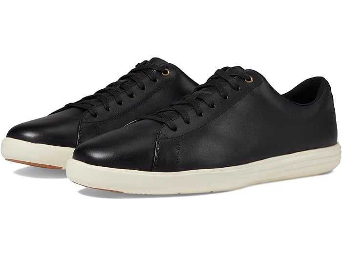 (取寄) コールハーン メンズ グランド クロスコート リ Cole Haan men Grand Crosscourt II Black Leather/Optic White