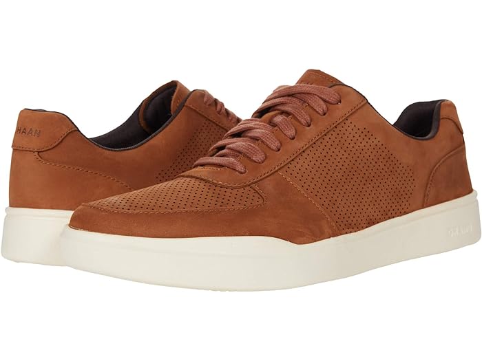(取寄) コールハーン メンズ グランド クロスコート モダン パーフ スニーカー Cole Haan men Grand Crosscourt Modern Perf Sneaker British Tan