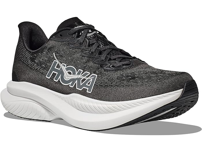 (取寄) ホカオネオネ レディース マッハ 6 Hoka women Mach 6 Black/White