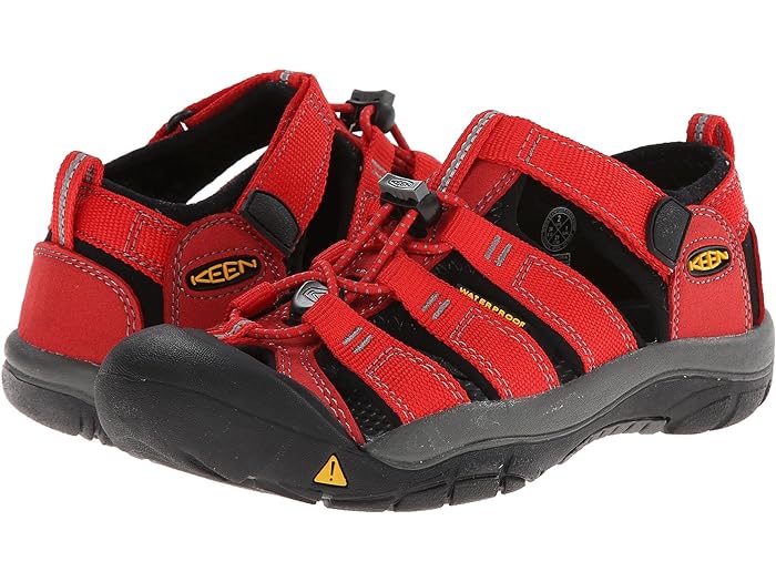 (取寄) キーン キッズ ガールズ ニューポート エイチツー (トドラー/リトル キッド/ビッグ キッド) KEEN Kids girls Newport H2 (Toddler/Little Kid/Big Kid) Ribbon Red/Gargoyle
