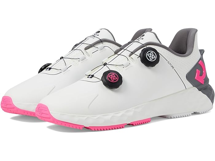(取寄) ジーフォア メンズ G/ドライブ パフォレイティット T.P.U. ゴルフシューズ GFORE men G/Drive Perforated T.P.U. Golf Shoes Snow