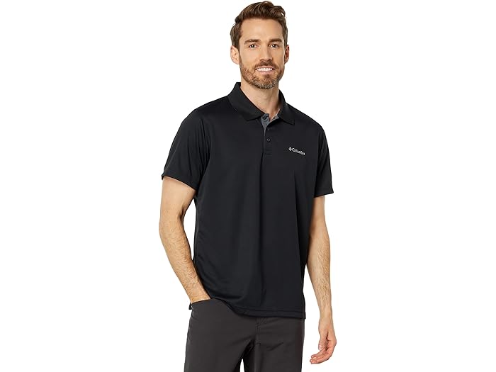 (取寄) コロンビア メンズ ユーティライザー ポロ Columbia men Utilizer Polo Black/Grill 9,915円