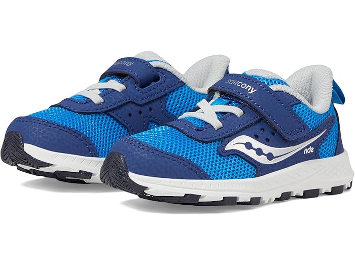 (取寄) サッカニー キッズ キッズ ライド JR (トドラー) Saucony Kids kids Ride JR (Toddler) Blue/Silver