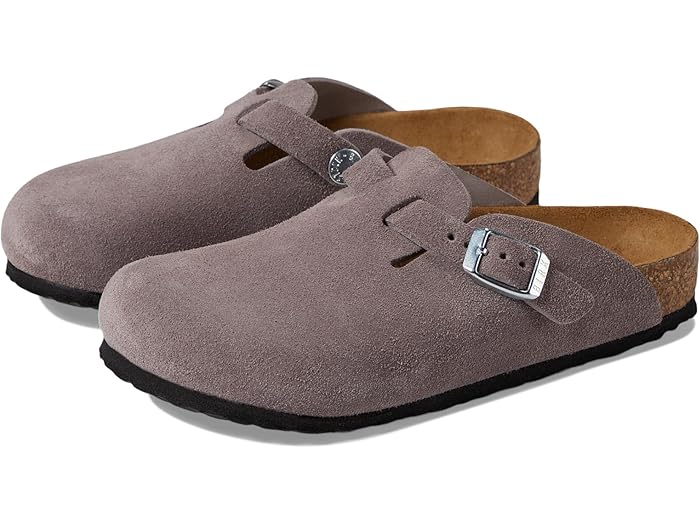 (取寄) ビルケンシュトック キッズ ボーイズ ボストン - スエード (トドラー/リトル キッド/ビッグ キッド) Birkenstock Kids boys Boston - Suede (Toddler/Little Kid/Big Kid) Faded Purple