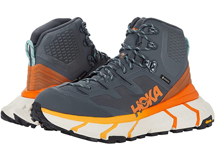 (取寄) ホカオネオネ メンズ テニン ハイク ゴアテックス Hoka men Tennine Hike GORE-TEX Castlerock/Persimmon Orange