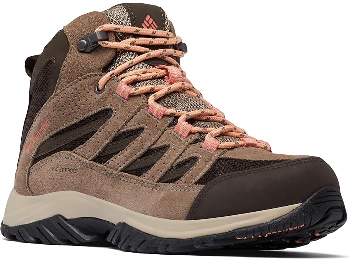 (取寄) コロンビア レディース クレストウッド ミッド ウォータープルーフ Columbia women Crestwood Mid Waterproof Cordovan/Mud