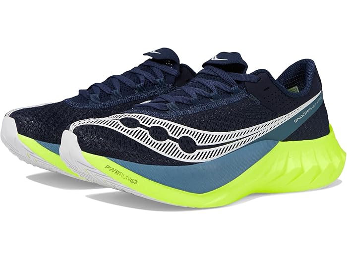 (取寄) サッカニー メンズ エンドルフィン プロ 4 Saucony men Endorphin Pro 4 Navy/Citron