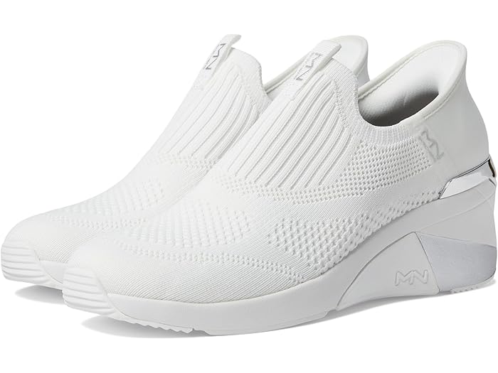 (取寄) スケッチャーズ スニーカー レディース - クレセント ハンズフリー スリップインズ SKECHERS women A-Wedge - Crecent Hands Free Slip-In White