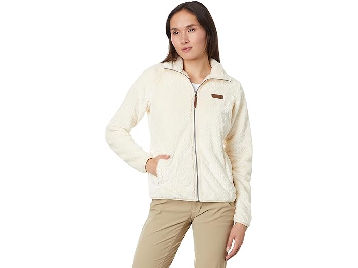 (取寄) コロンビア レディース ファイアー サイド リ シェルパ フル ジップ Columbia women Fire Side II Sherpa Full Zip Chalk
