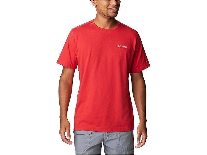 (取寄) コロンビア メンズ シスルタウン ヒルズ ショート スリーブ Columbia men Thistletown Hills Short Sleeve Mountain Red