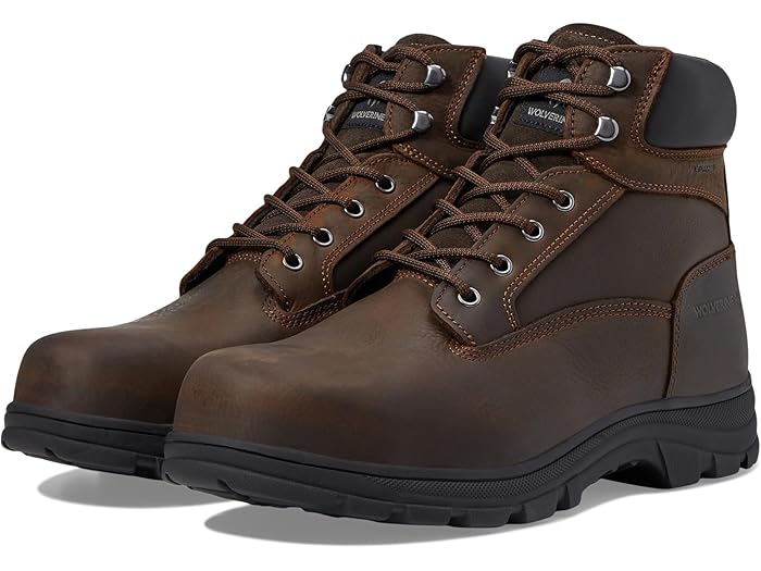 (取寄) ウルヴァリン メンズ カールズバッド ウォータープルーフ 6 スティール トゥ ワーク ブーツ Wolverine men Carlsbad Waterproof 6\