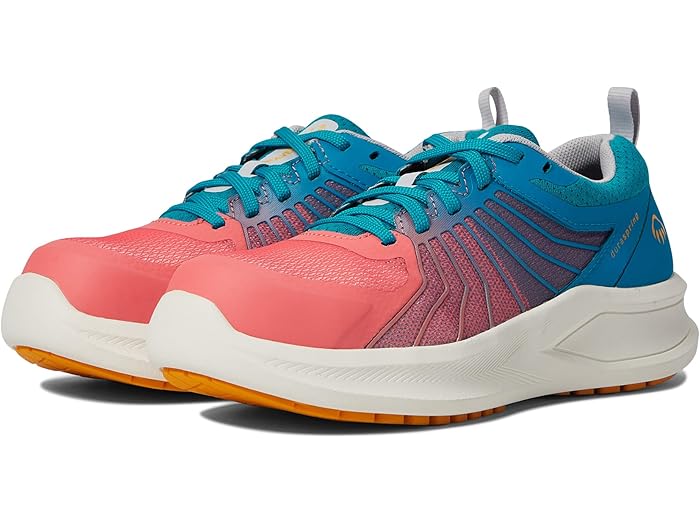 (取寄) ウルヴァリン レディース ボルト デュラソックス Wolverine women Wolverine Bolt Durashocks Coral/White画像