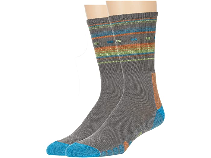 (取寄) ユーロソックス ハイク フュージョン クルー ライトウェイト 2パック Eurosock Hike Fusion Crew Lightweight 2-Pack Slate