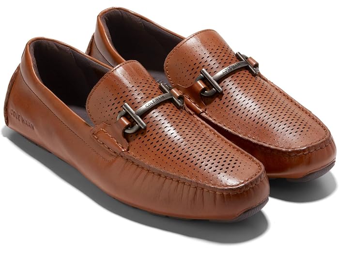 (取寄) コールハーン メンズ グランド レーザー ビット ドライバ Cole Haan men Grand Laser Bit Driver British Tan/Java