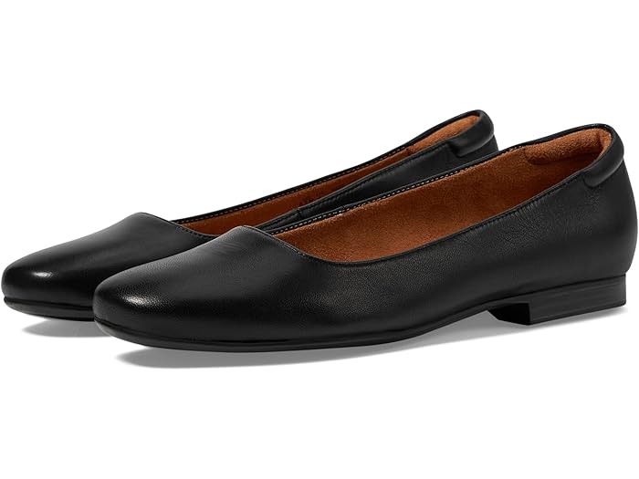 (取寄) ナチュラライザー レディース ケリー バレエ Naturalizer women Kelly Ballet Black Leather