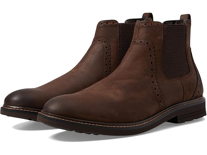 (取寄) ナン ブッシュ メンズ オーティス 2.0 チェルシー ファッション レザー ブーツ Nunn Bush men Otis 2.0 Chelsea Fashion Leather Boot Brown