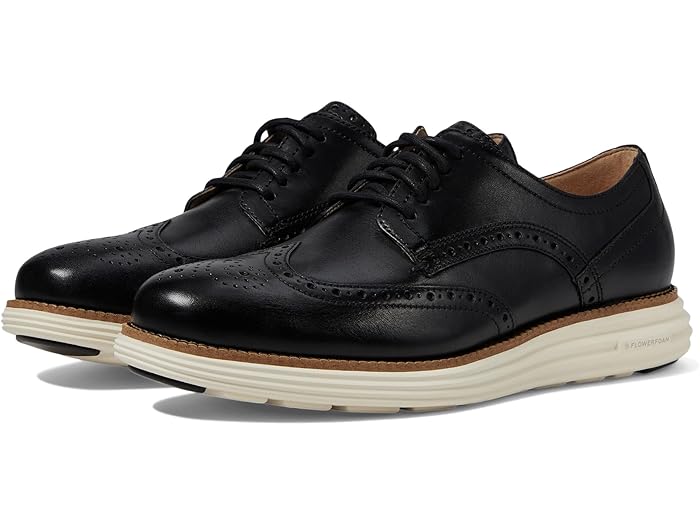 (取寄) コールハーン メンズ オリジナル グランド リマスタード ウイング ティップ Cole Haan men Original Grand Remastered Wing Tip Black/Ivory 24,815円