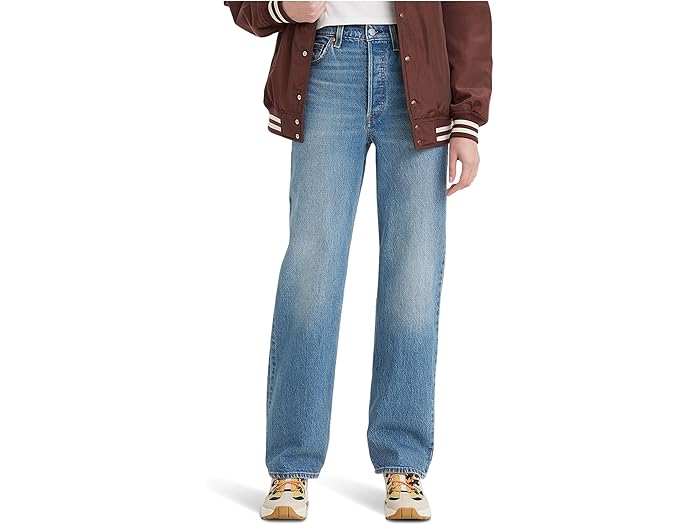 (取寄) リーバイス ジーンズ プレミアム レディース リブケージ フル レングス ジーンズ Levi's Premium women Ribcage Full Length Jeans Dance Around