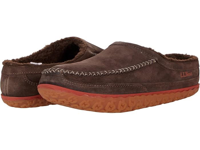 (取寄) エルエルビーン メンズ マウンテン スリッパ スカフ L.L.Bean men Mountain Slipper Scuff Bean Boot Brown