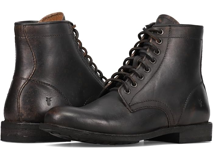 (取寄) フライ メンズ タイラー フレックス レース アップ Frye men Tyler Flex Lace Up Black